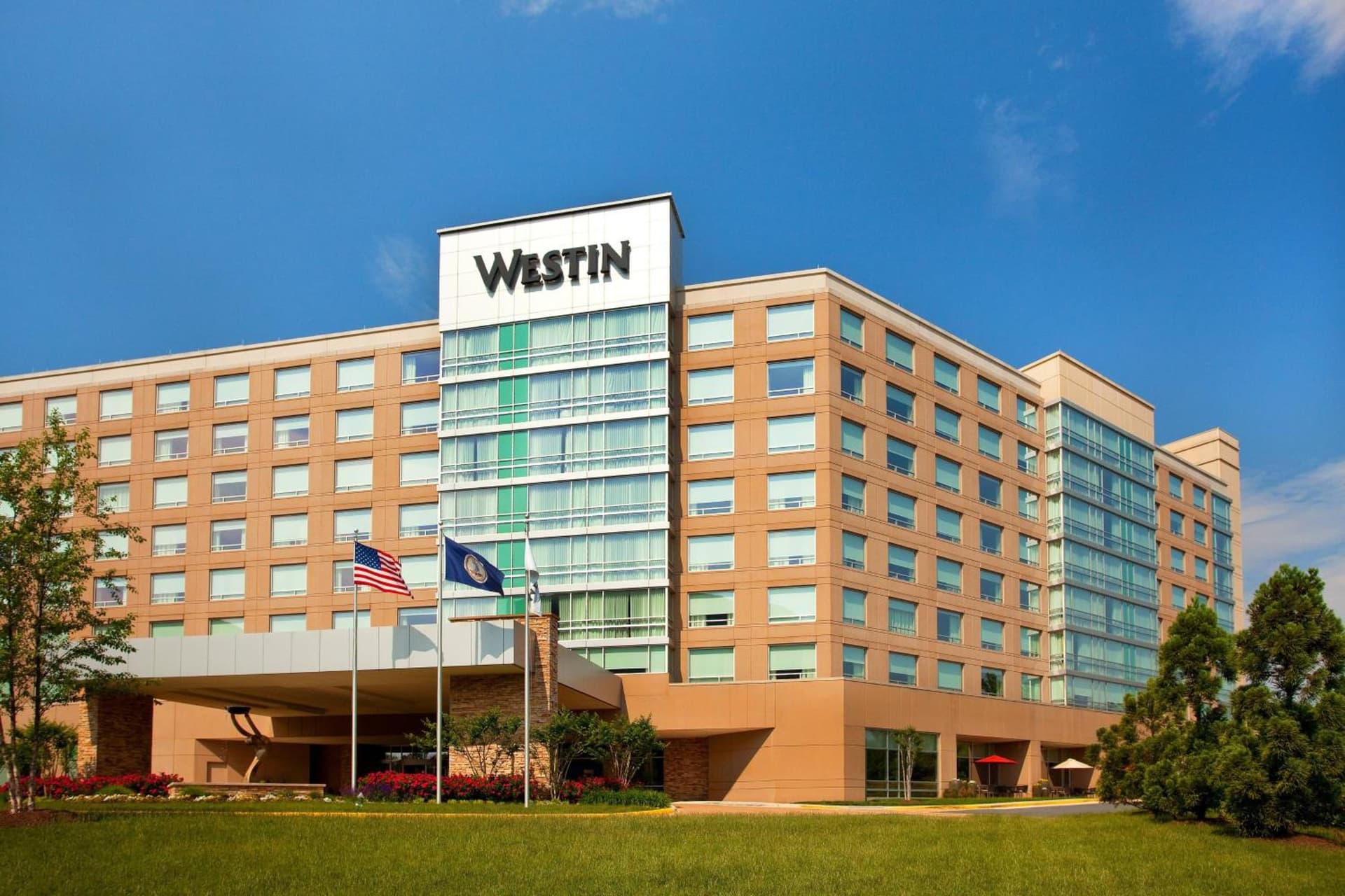 The Westin Washington Dulles Airport exterior or lobby in Herndon, VA — main listing photo
