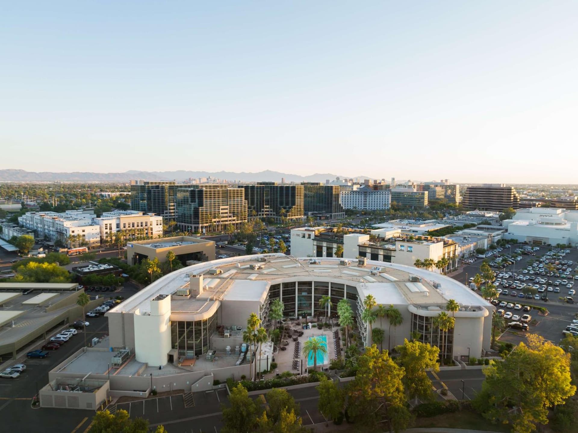 Embassy Suites by Hilton Phoenix Biltmore property views in Phoenix, AZ — gallery photo 3