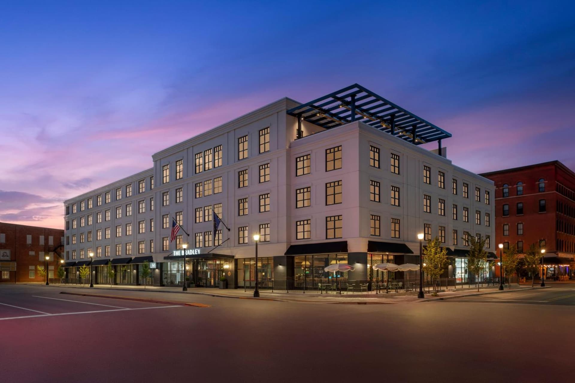The Bradley exterior or lobby in Fort Wayne, IN — main listing photo