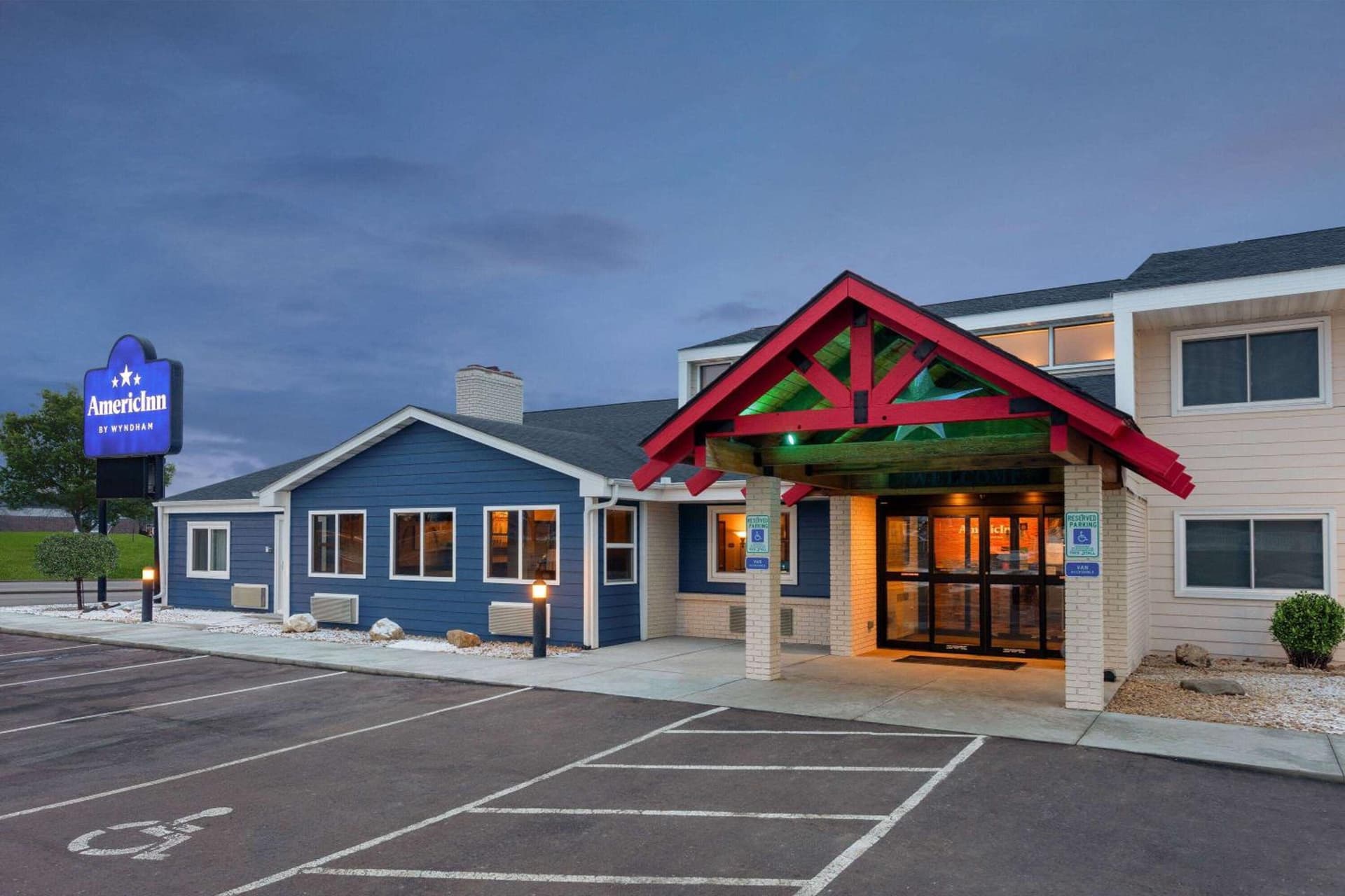 AmericInn by Wyndham New Richmond property views in New Richmond, WI — gallery photo 3