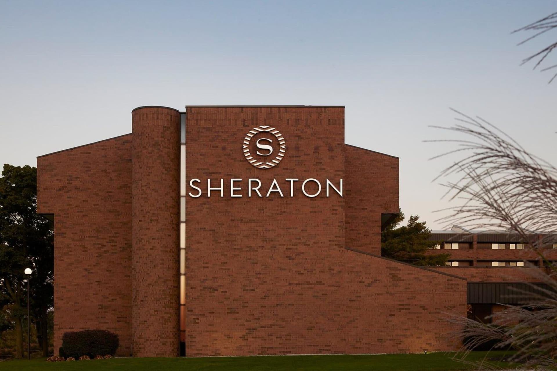 Sheraton Grand Rapids Airport Hotel featured exterior or lobby in Grand Rapids, MI — similar hotel