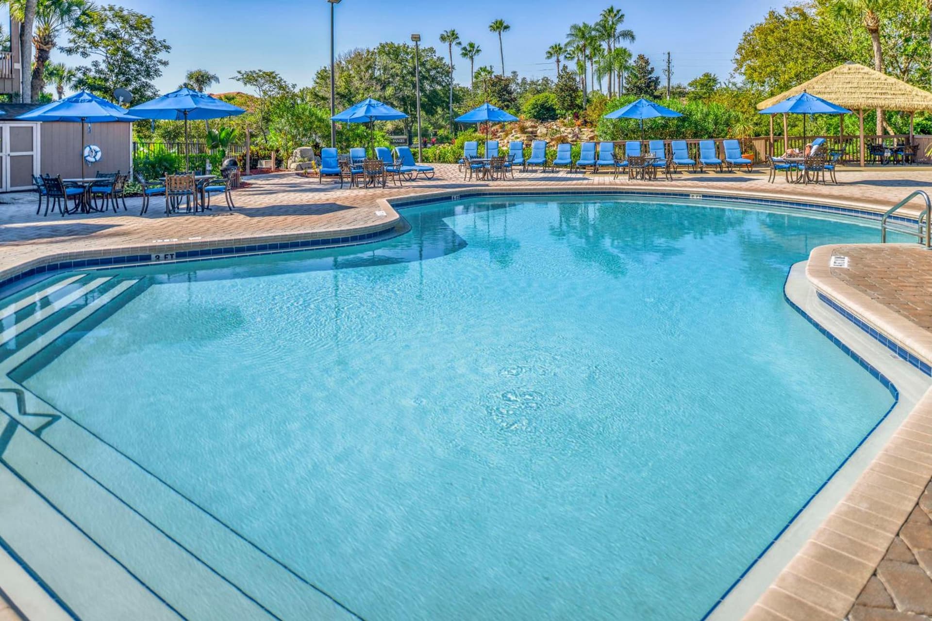 Hilton Vacation Club Polynesian Isles Kissimmee property views in Kissimmee, FL — gallery photo 3