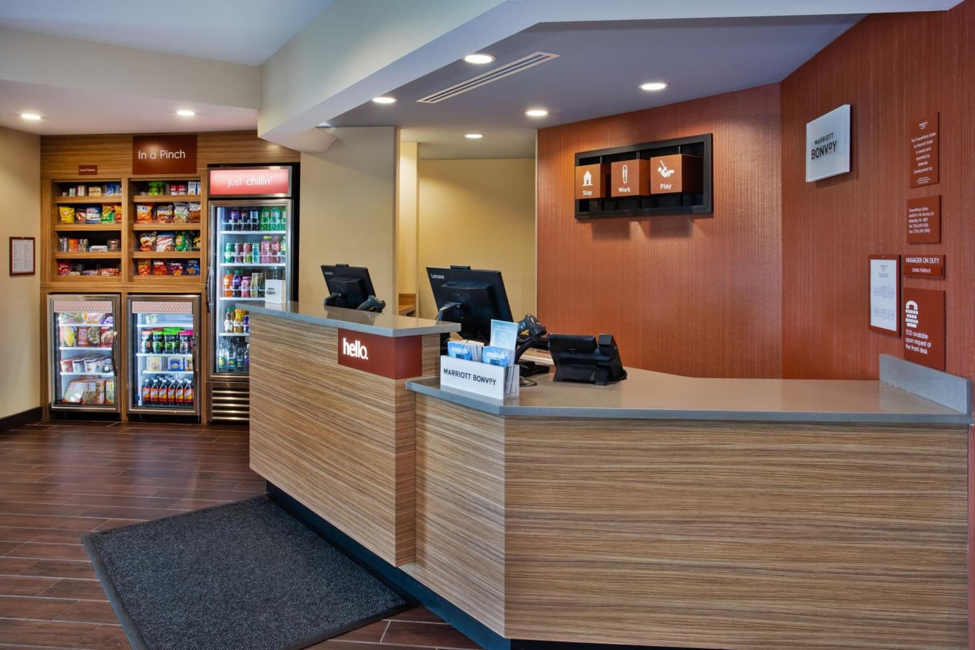 TownePlace Suites by Marriott Detroit Belleville property views in Belleville, MI — gallery photo 3