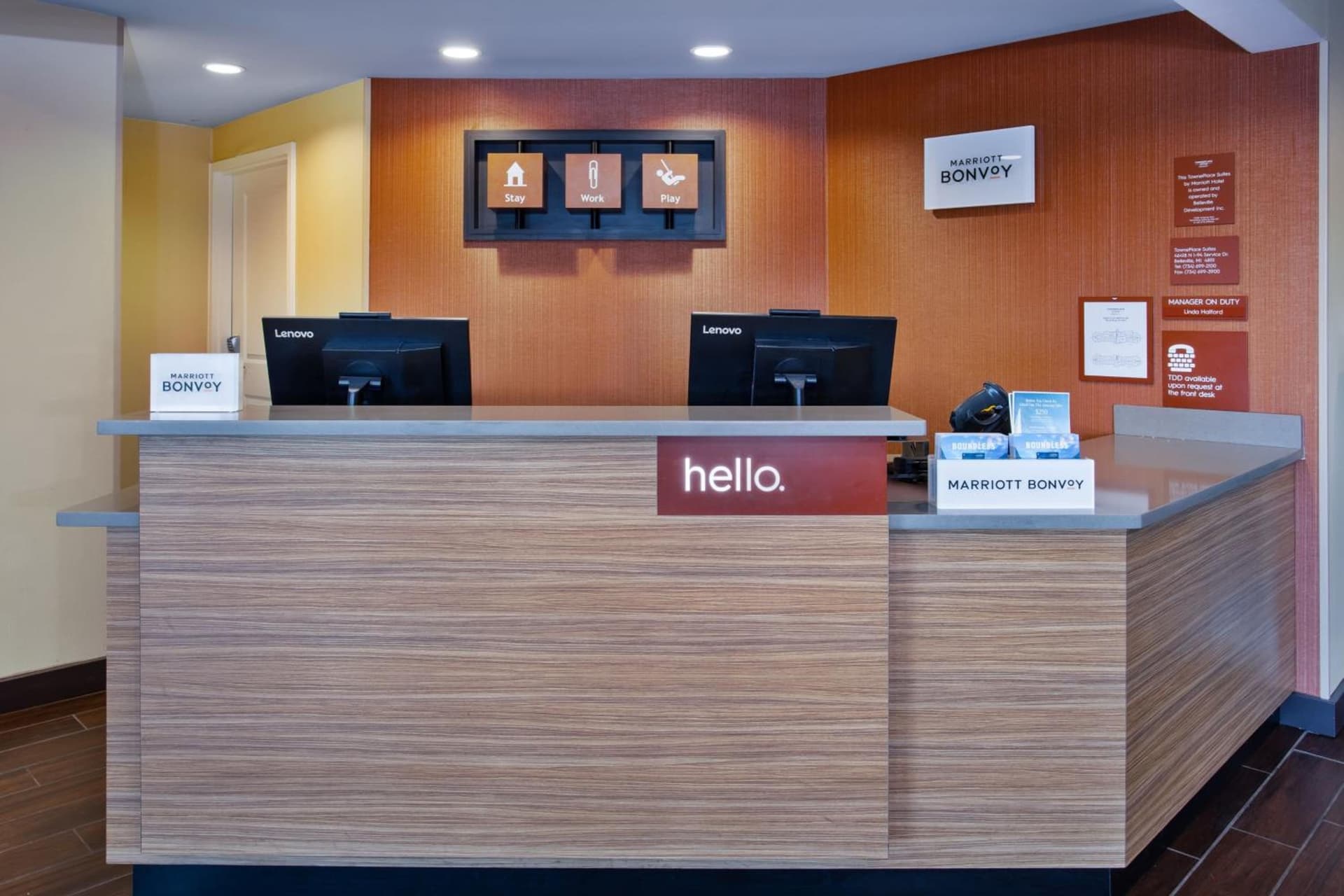 TownePlace Suites by Marriott Detroit Belleville property views in Belleville, MI — gallery photo 3