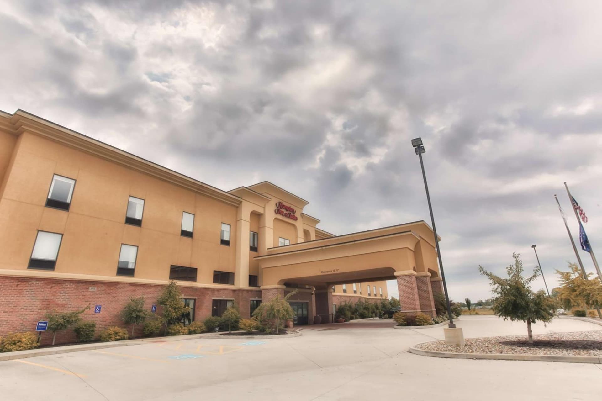 Hampton Inn & Suites Middlebury property views in Middlebury, IN — gallery photo 3
