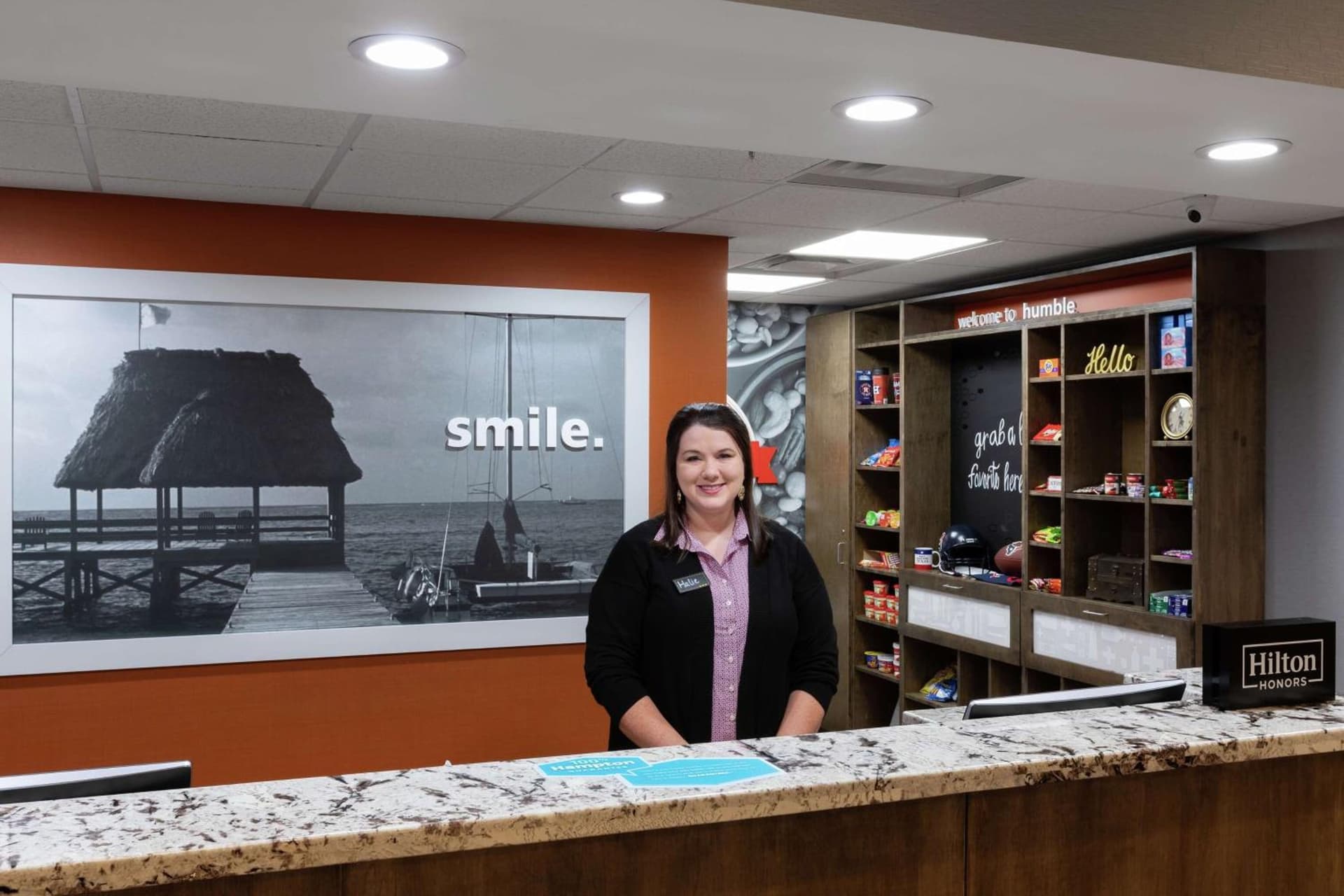 Hampton Inn Houston/Humble-Airport Area property views in Humble, TX — gallery photo 3