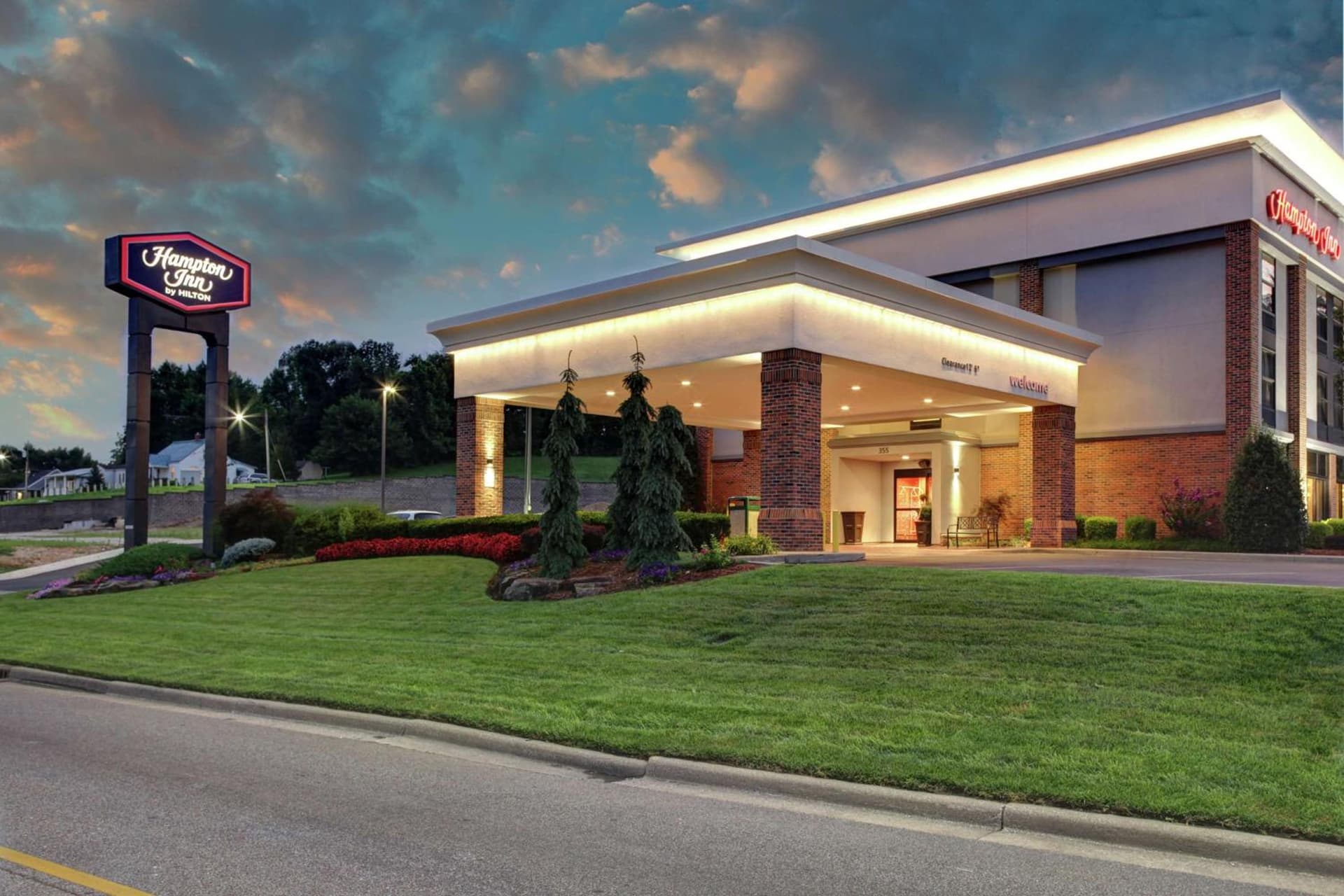 Hampton Inn Jasper property views in Jasper, IN — gallery photo 3