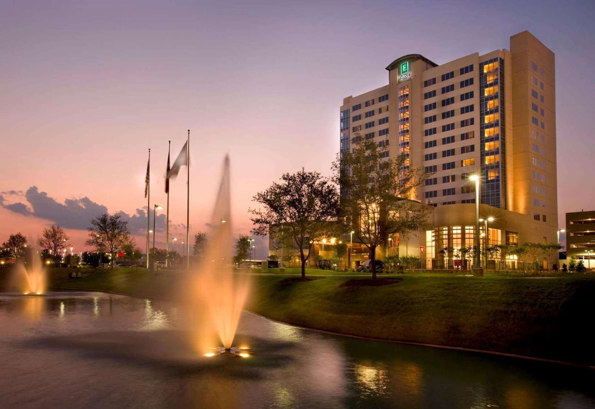 Embassy Suites by Hilton Houston-Energy Corridor featured exterior or lobby in Houston, TX — similar hotel