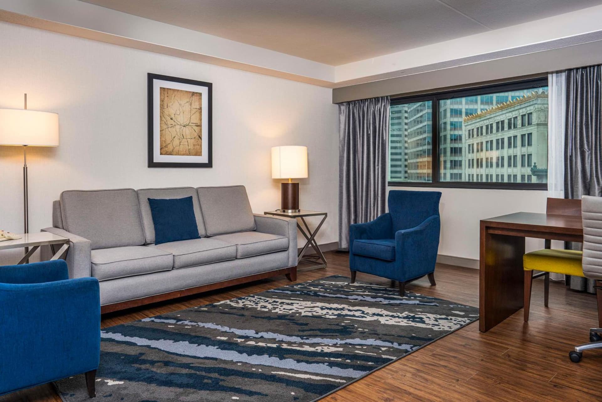Embassy Suites by Hilton Indianapolis Downtown property views in Indianapolis, IN — gallery photo 3