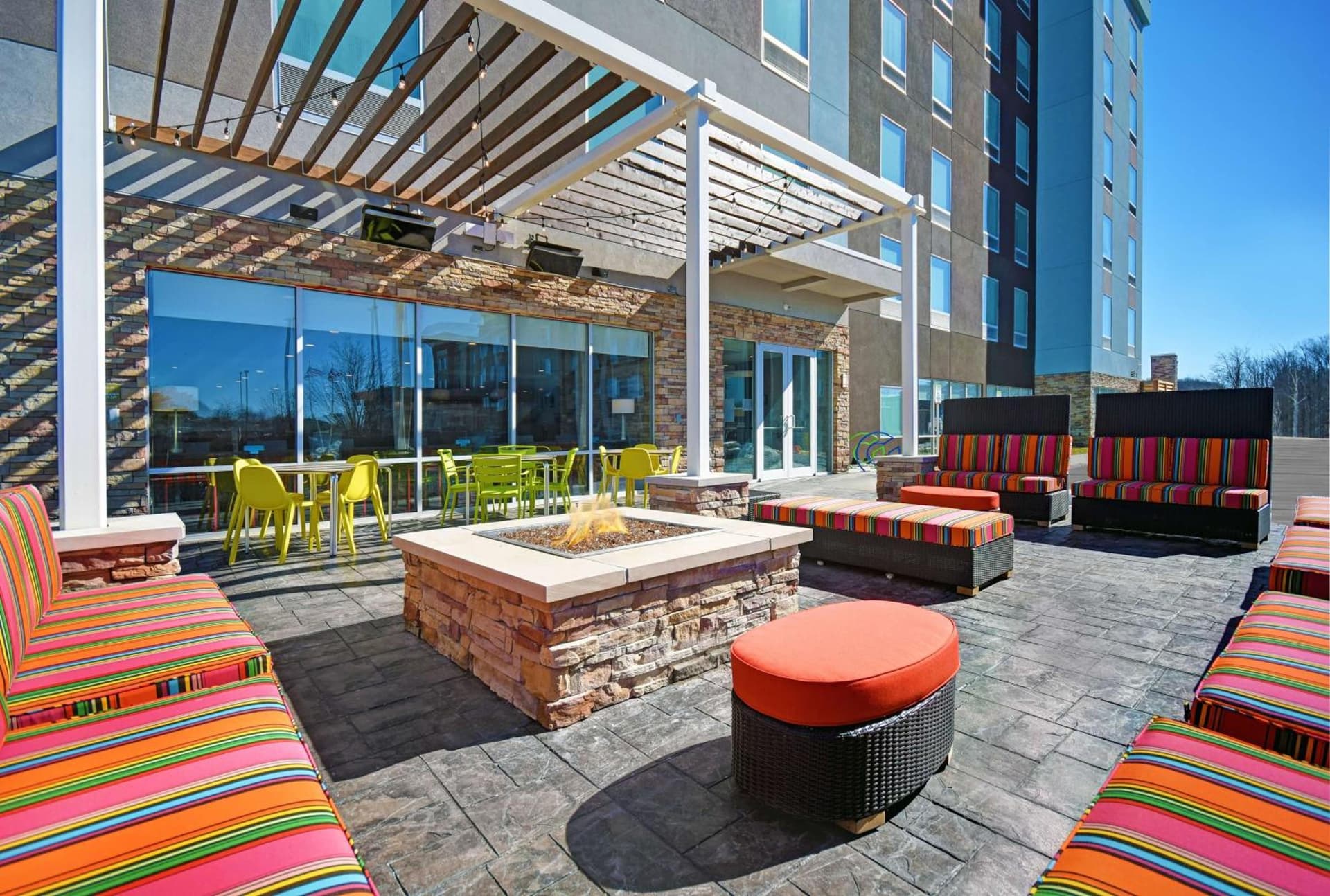 Home2 Suites By Hilton Columbus interior in Columbus, IN — gallery photo 2