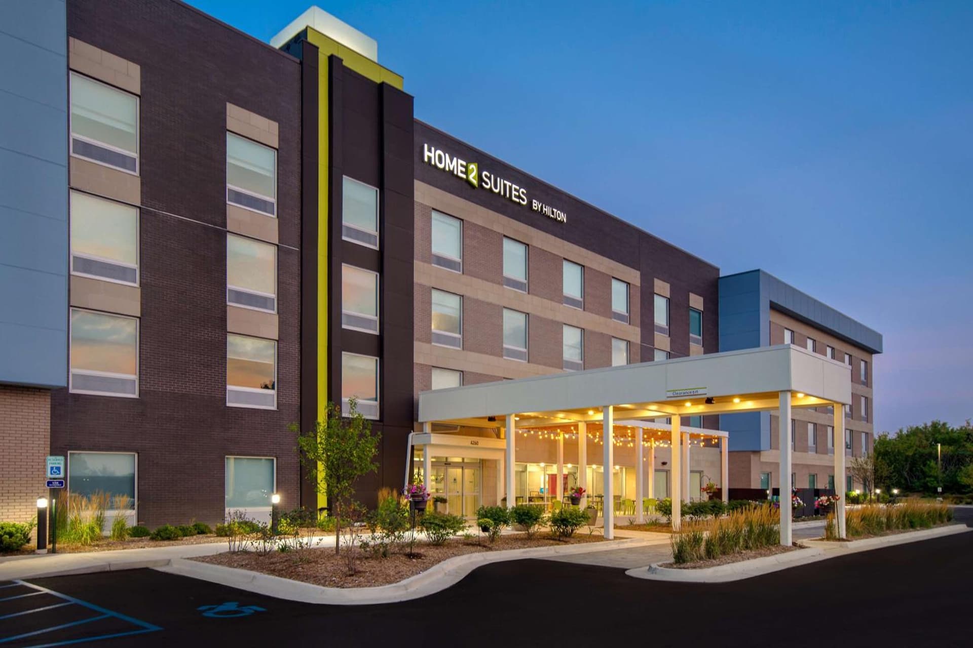 Home2 Suites By Hilton Grand Rapids Airport property views in Kentwood, MI — gallery photo 3