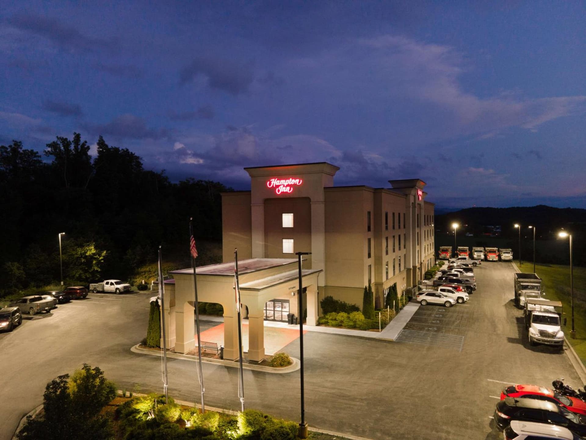Hampton Inn Elkins property views in Elkins, WV — gallery photo 3