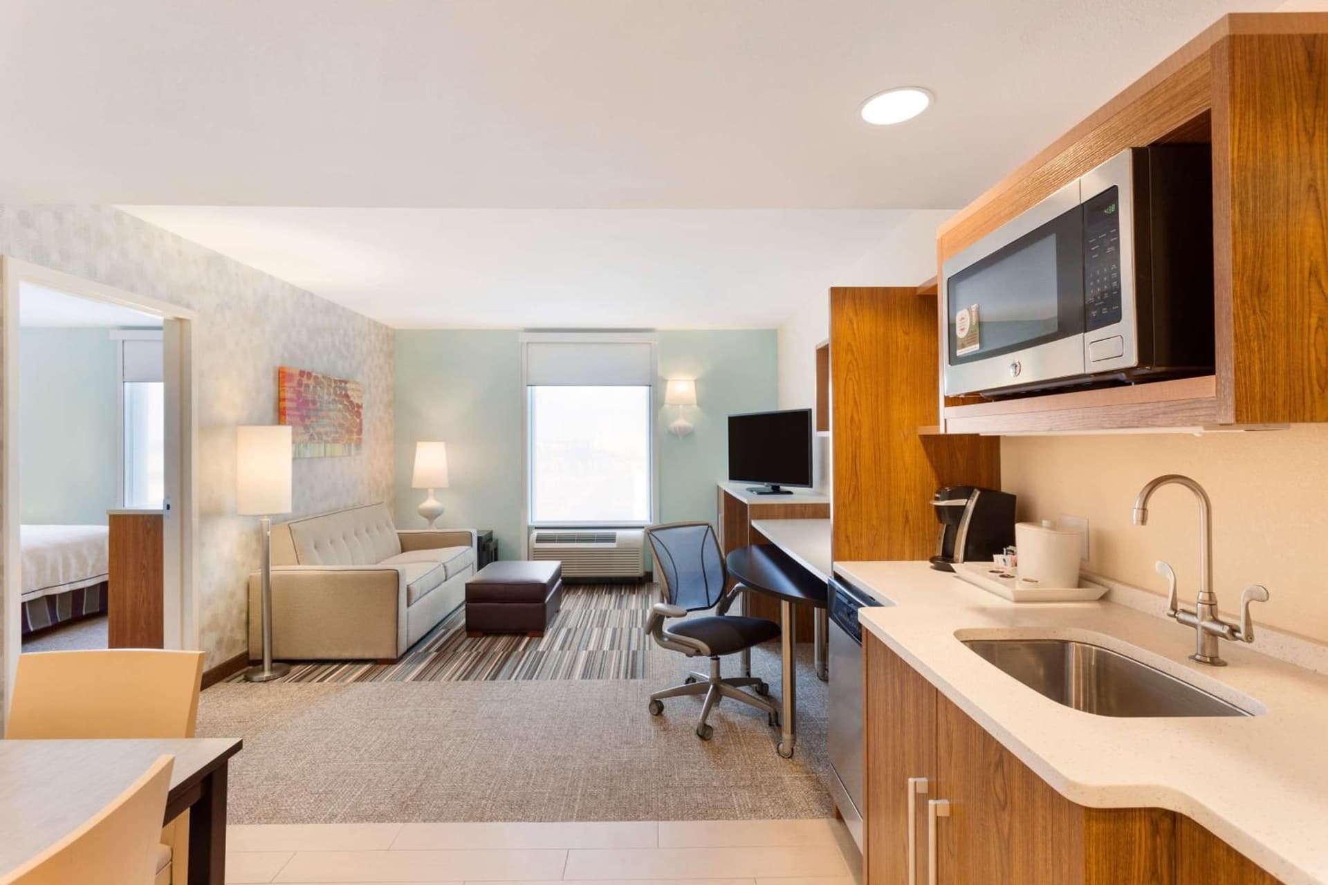 Home2 Suites by Hilton Fargo property views in Fargo, ND — gallery photo 3