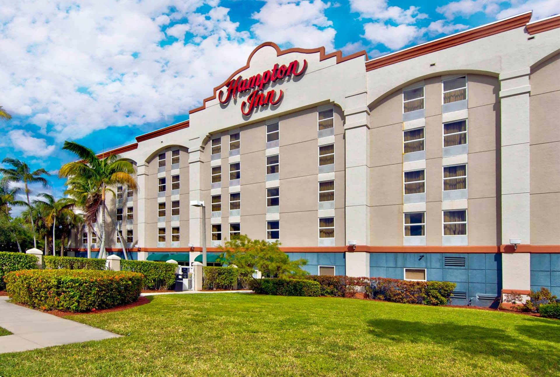 Hampton Inn Ft Lauderdale Airport North Cruise Port featured exterior or lobby in Fort Lauderdale, FL — similar hotel