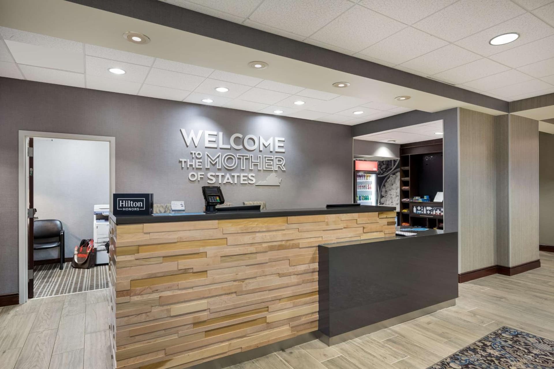 Hampton Inn and Suites Fredericksburg property views in Fredericksburg, VA — gallery photo 3