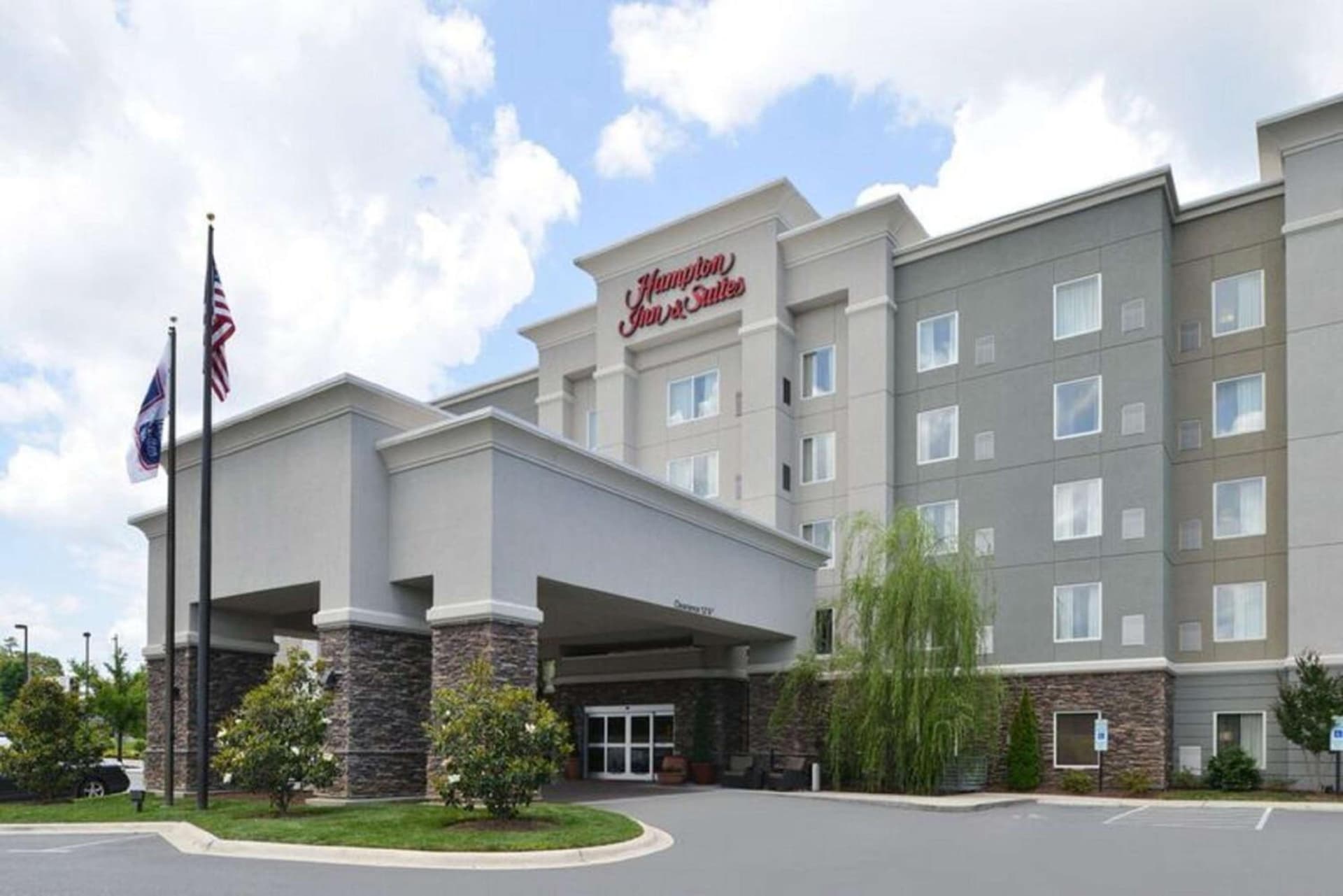 Hampton Inn & Suites Greensboro/Coliseum Area exterior or lobby in Greensboro, NC — main listing photo