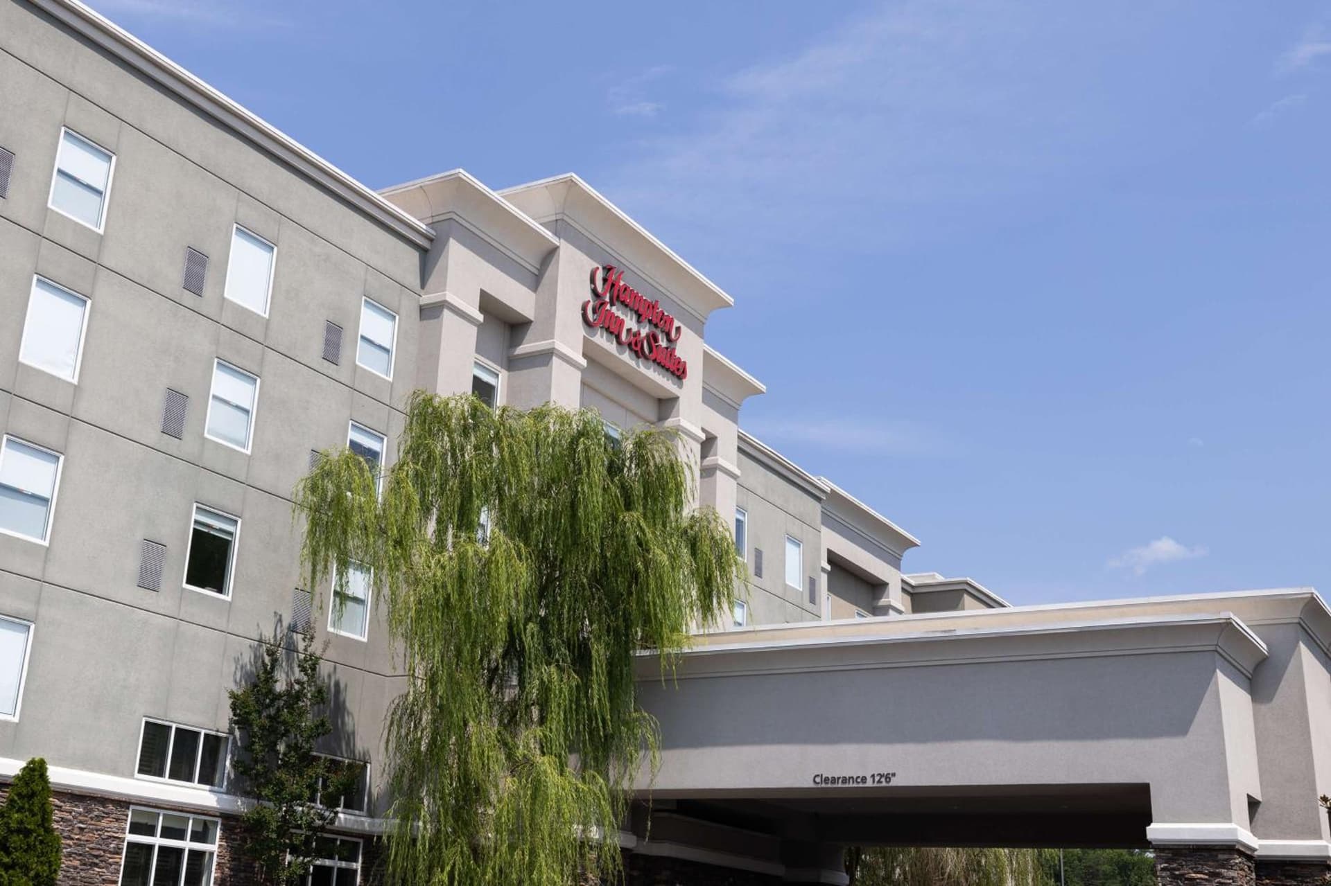 Hampton Inn & Suites Greensboro/Coliseum Area property views in Greensboro, NC — gallery photo 3
