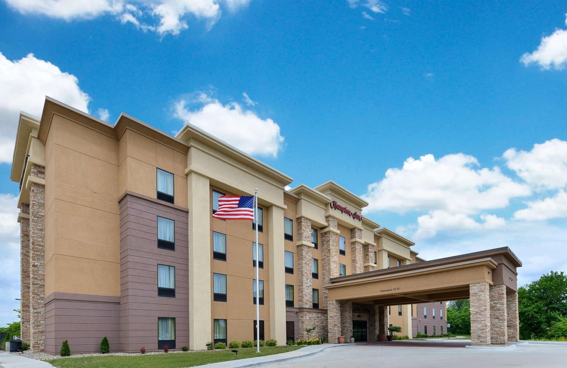 Hampton Inn Iowa City/University Area featured exterior or lobby in Iowa City, IA — similar hotel
