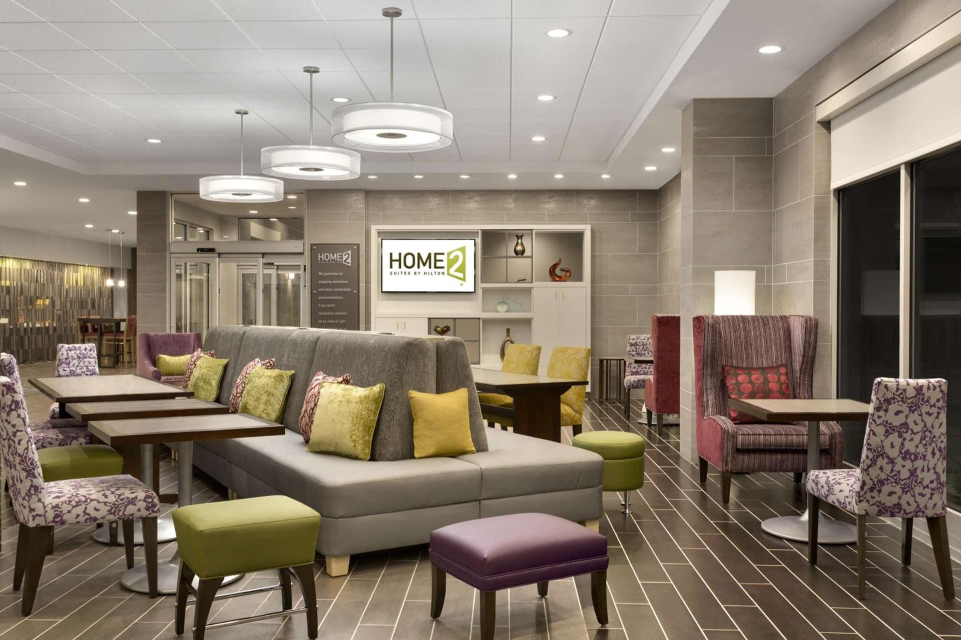 Home2 Suites by Hilton Greenville Downtown interior in Greenville, SC — gallery photo 2