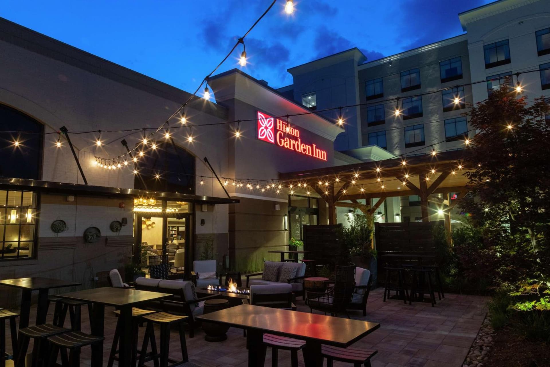 Hilton Garden Inn Spartanburg property views in Spartanburg, SC — gallery photo 3