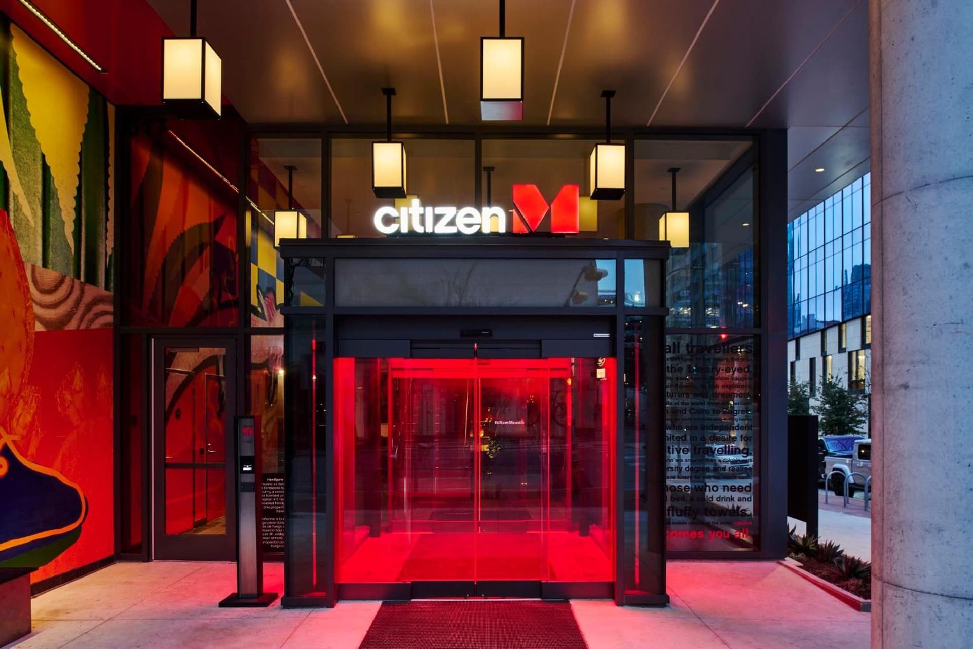 citizenM Austin Downtown interior in Austin, TX — gallery photo 2