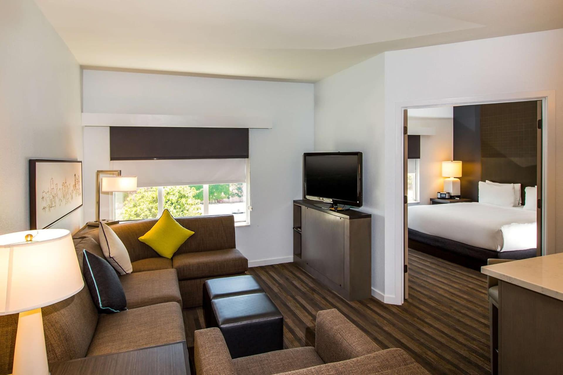 Hyatt House Santa Clara property views in Santa Clara, CA — gallery photo 3