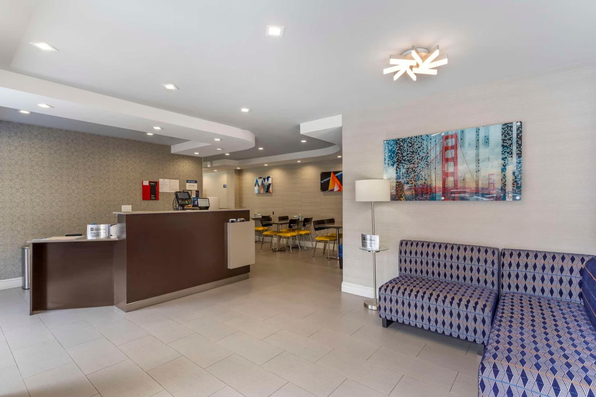 Best Western Red Coach Inn interior in San Francisco, CA — gallery photo 2