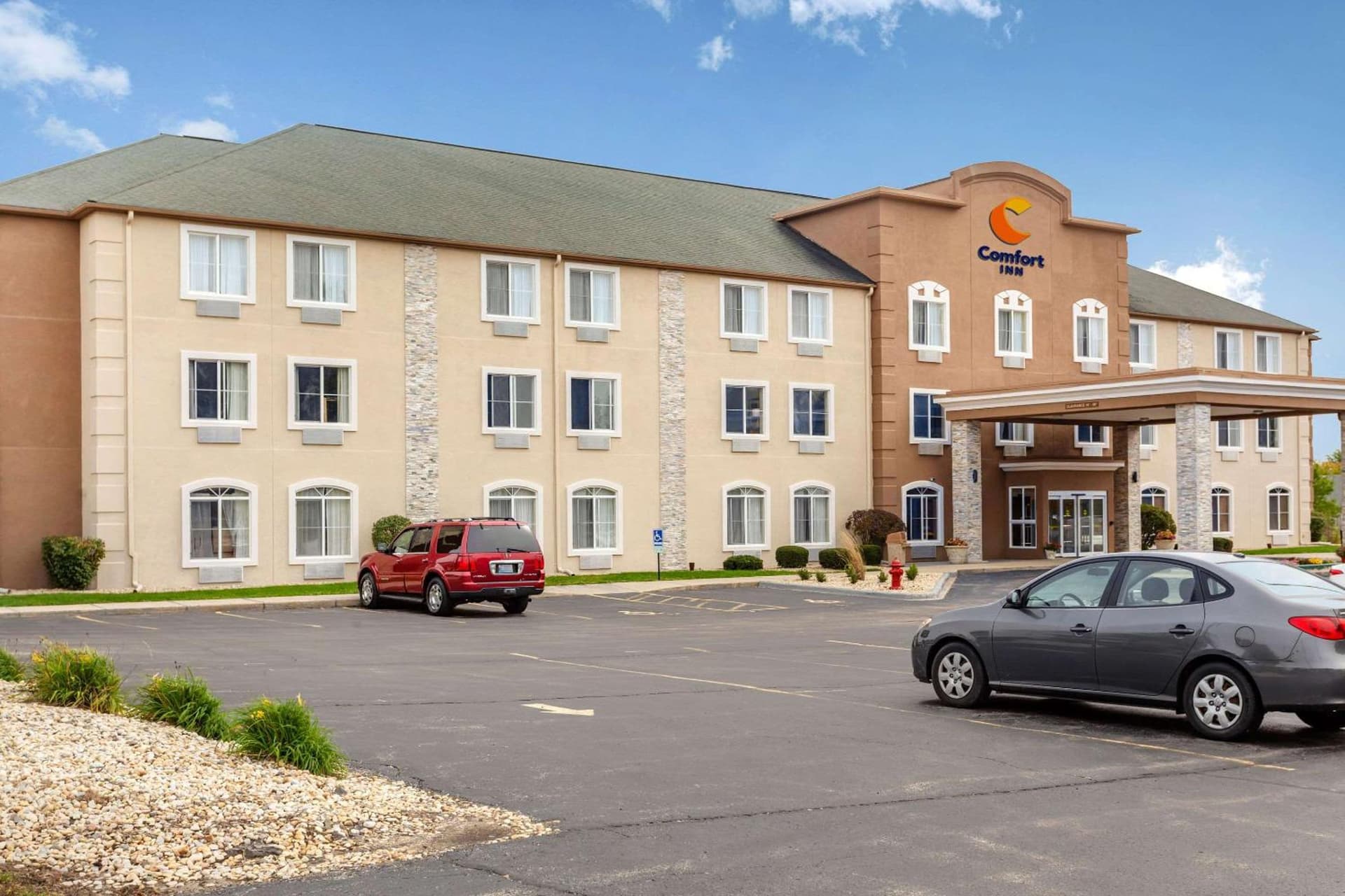 Comfort Inn DeKalb - University Area featured exterior or lobby in DeKalb, IL — similar hotel