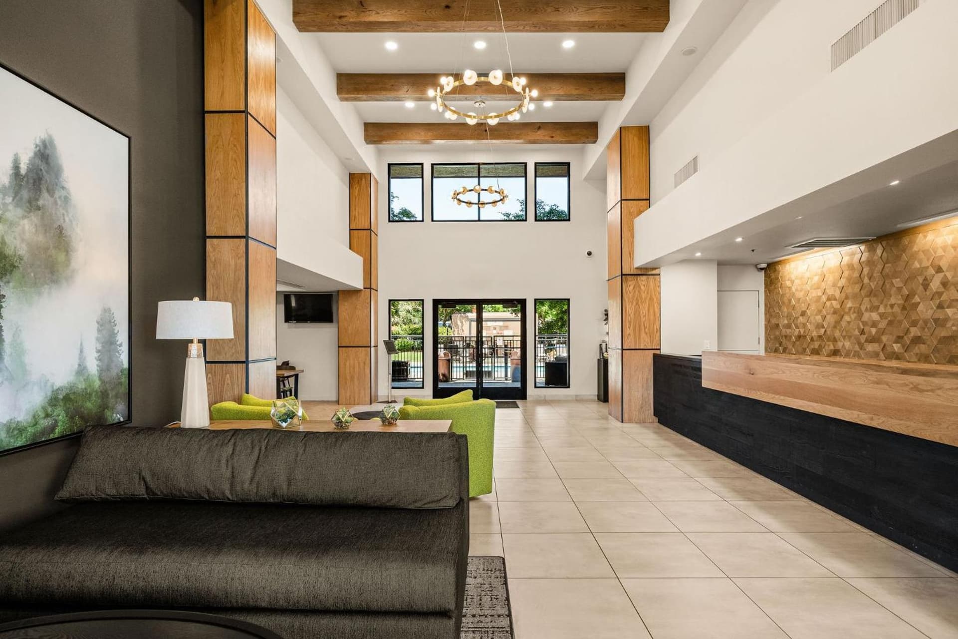 Oxford Suites Redding exterior or lobby in Redding, CA — main listing photo