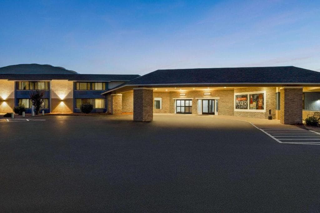 AmericInn by Wyndham La Crosse Riverfront-Conference Center exterior or lobby in La Crosse, WI — main listing photo