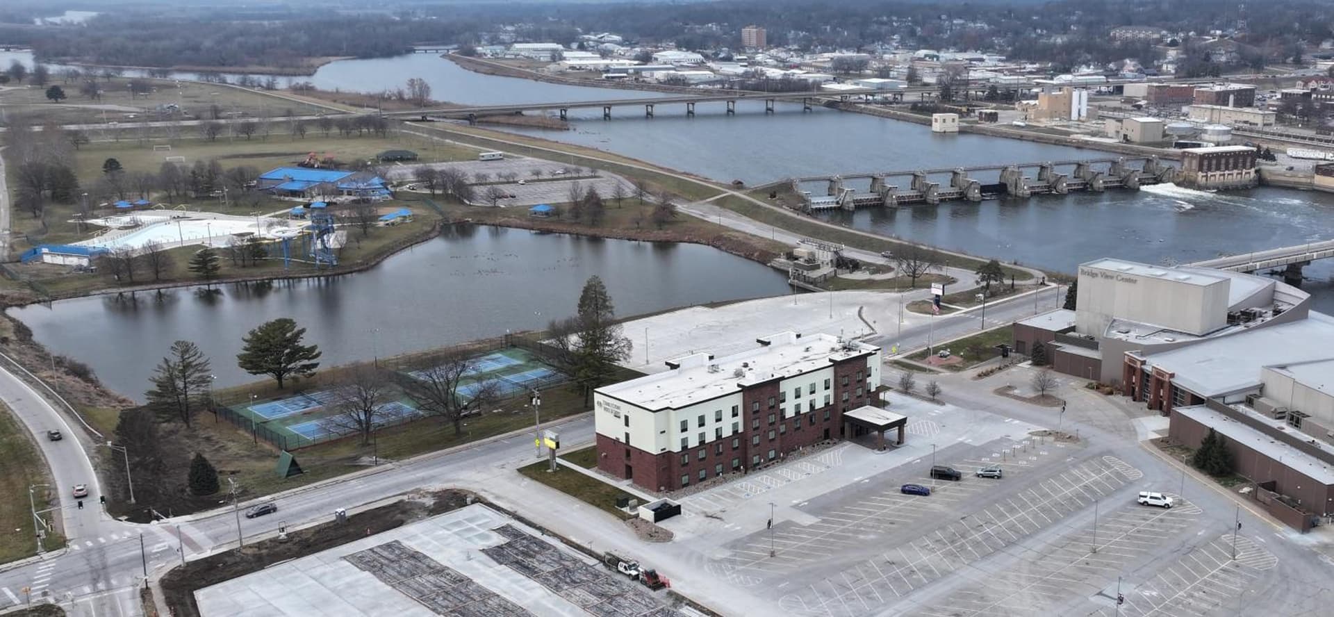 Cobblestone Hotel & Suites - Ottumwa property views in Ottumwa, IA — gallery photo 3