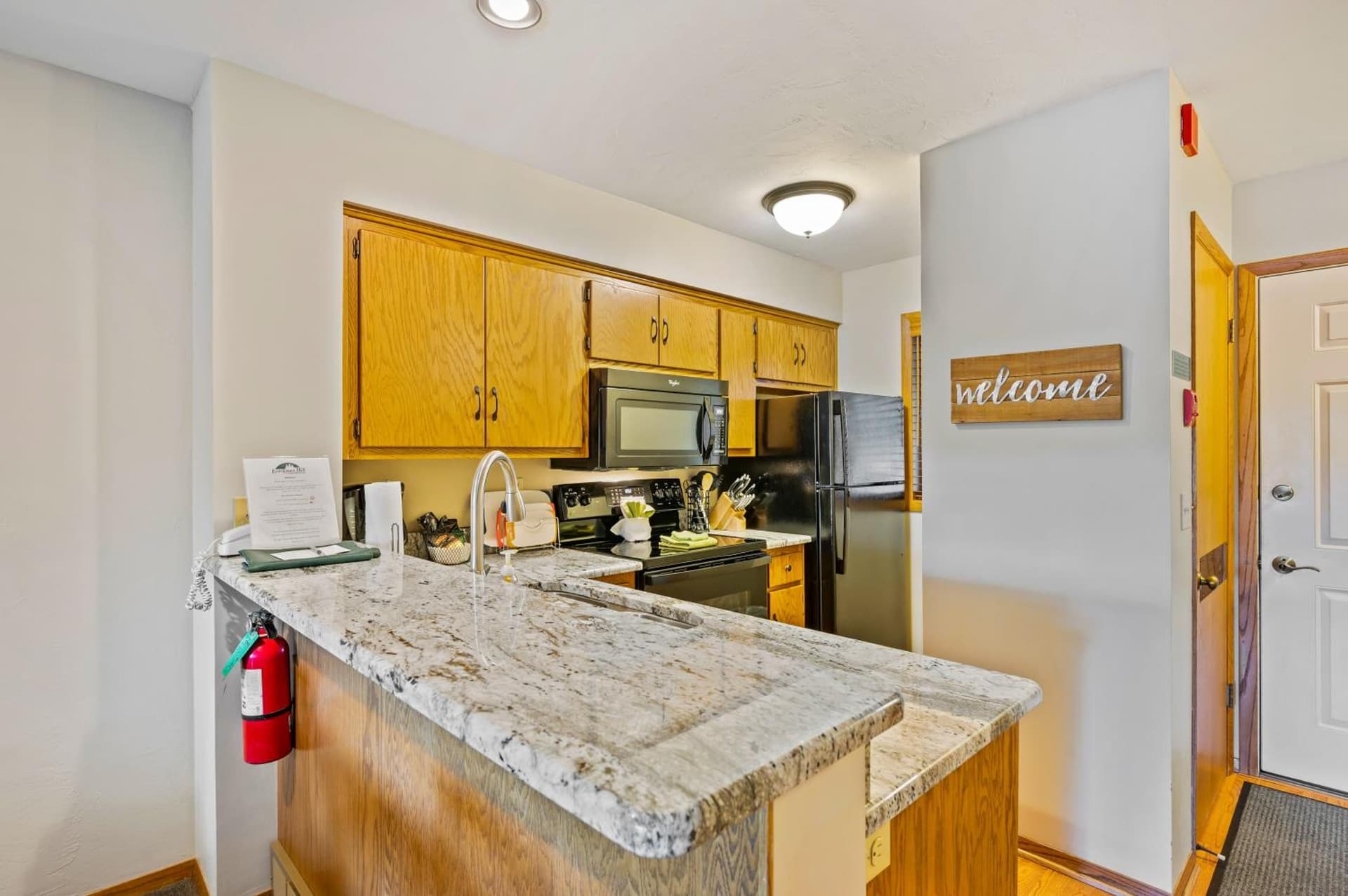 Evergreen Hill Condominiums interior in Fish Creek — gallery photo 2
