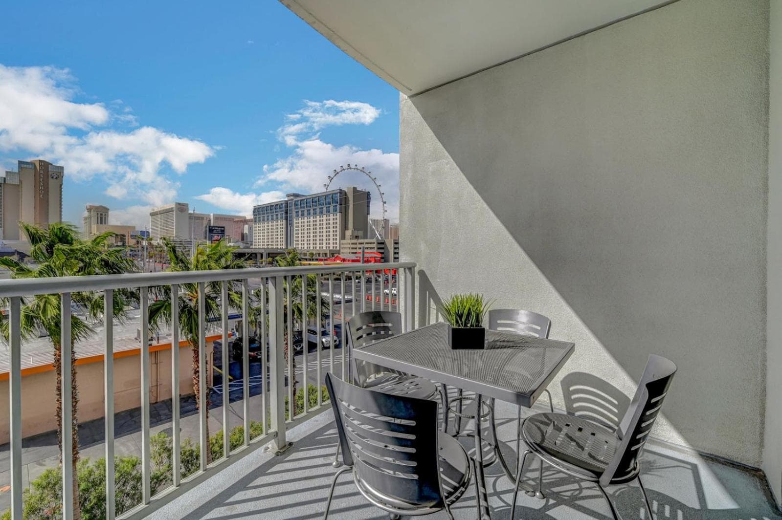 Royal Oasis Suite at Platinum Hotel-Strip Views property views in Las Vegas, NV — gallery photo 3