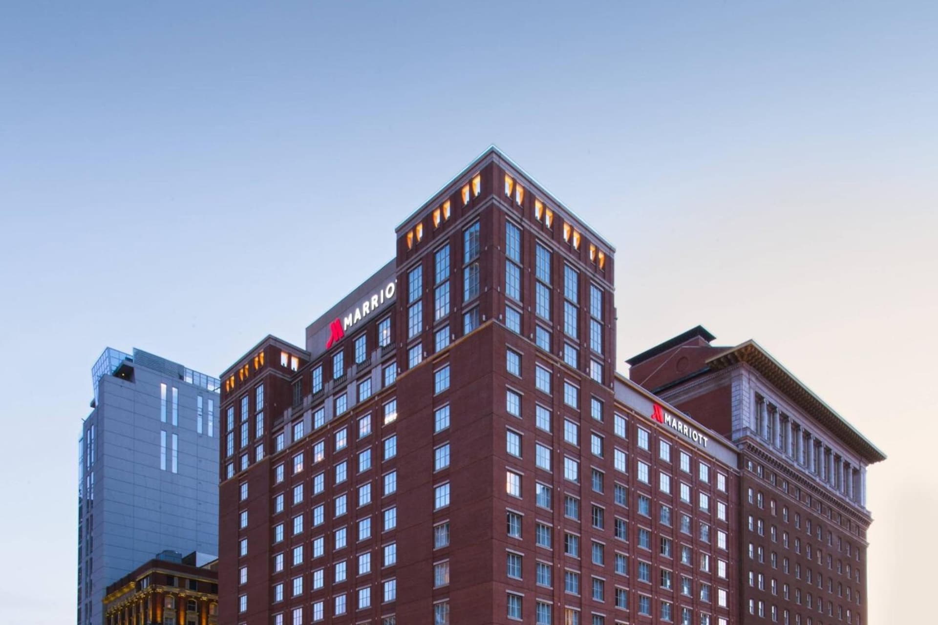 Marriott St. Louis Grand property views in Saint Louis, MO — gallery photo 3