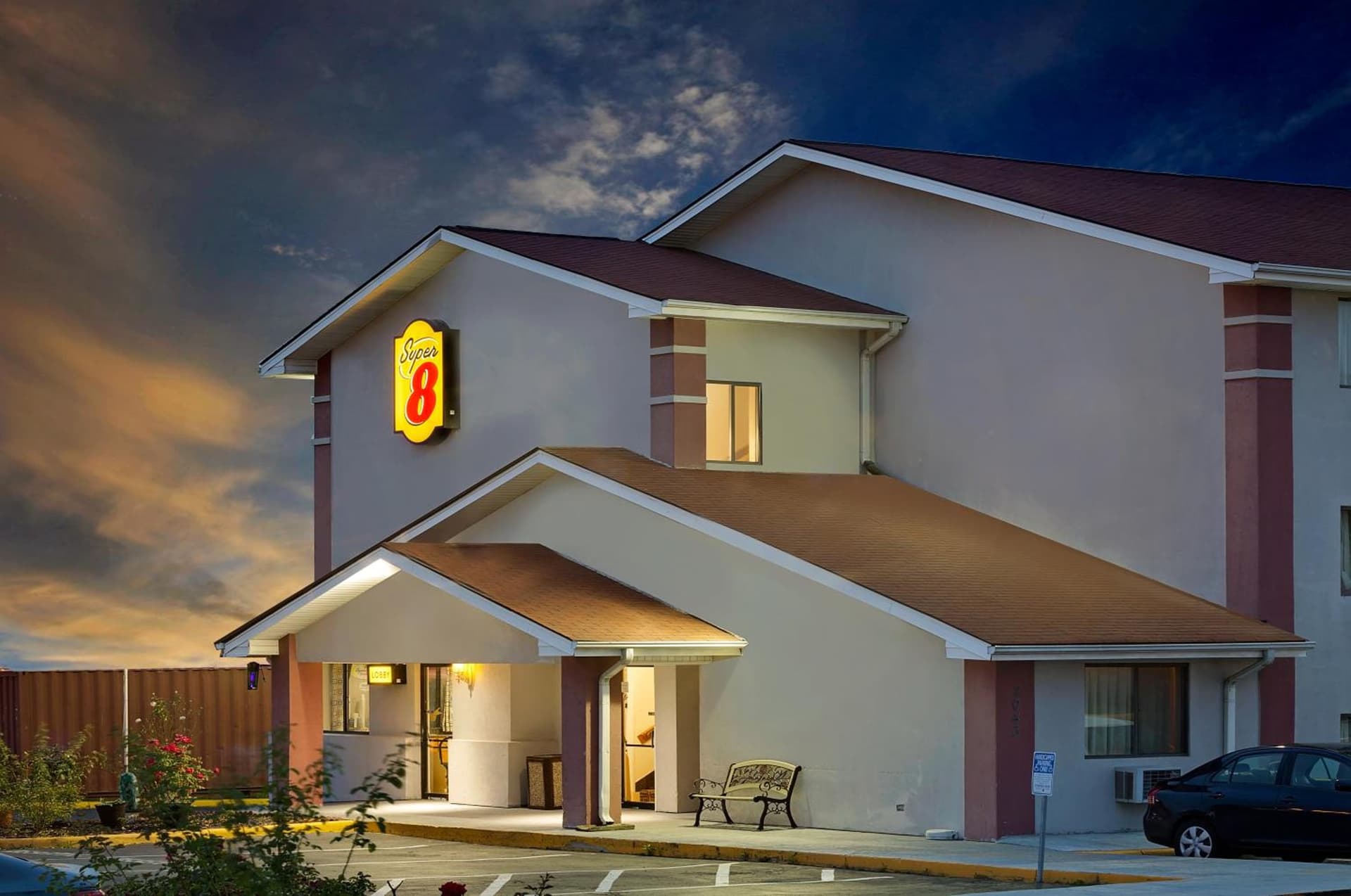 Super 8 by Wyndham Waynesboro featured exterior or lobby in Waynesboro, VA — similar hotel