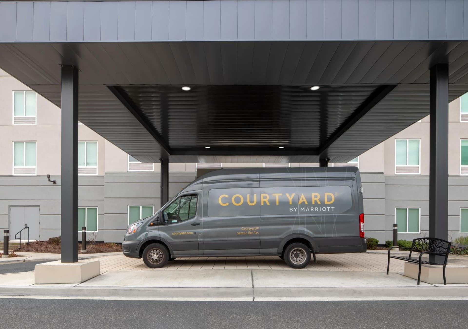 Courtyard by Marriott Seattle SeaTac Airport property views in Seattle, WA — gallery photo 3