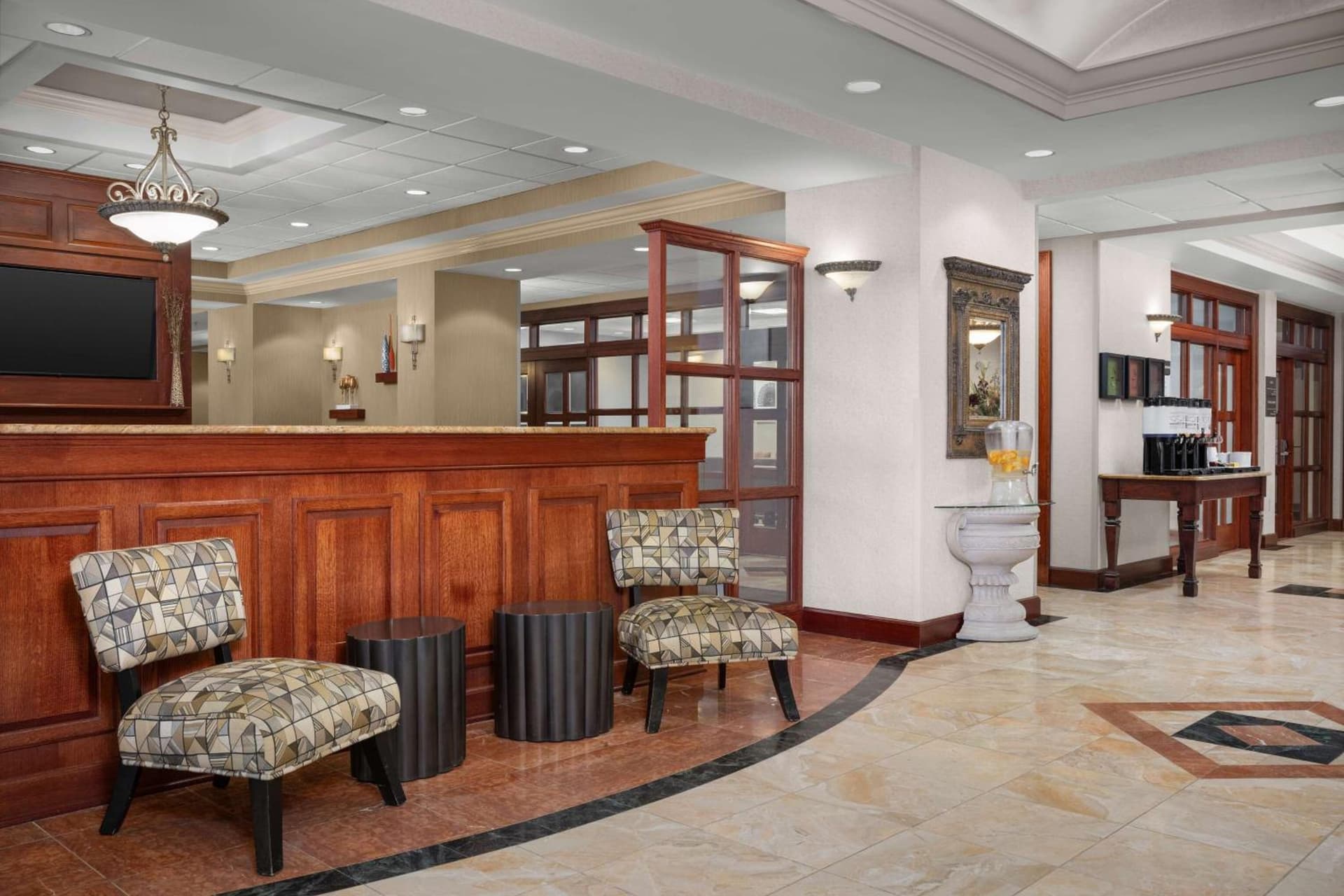 Hampton Inn Easton property views in Easton, PA — gallery photo 3