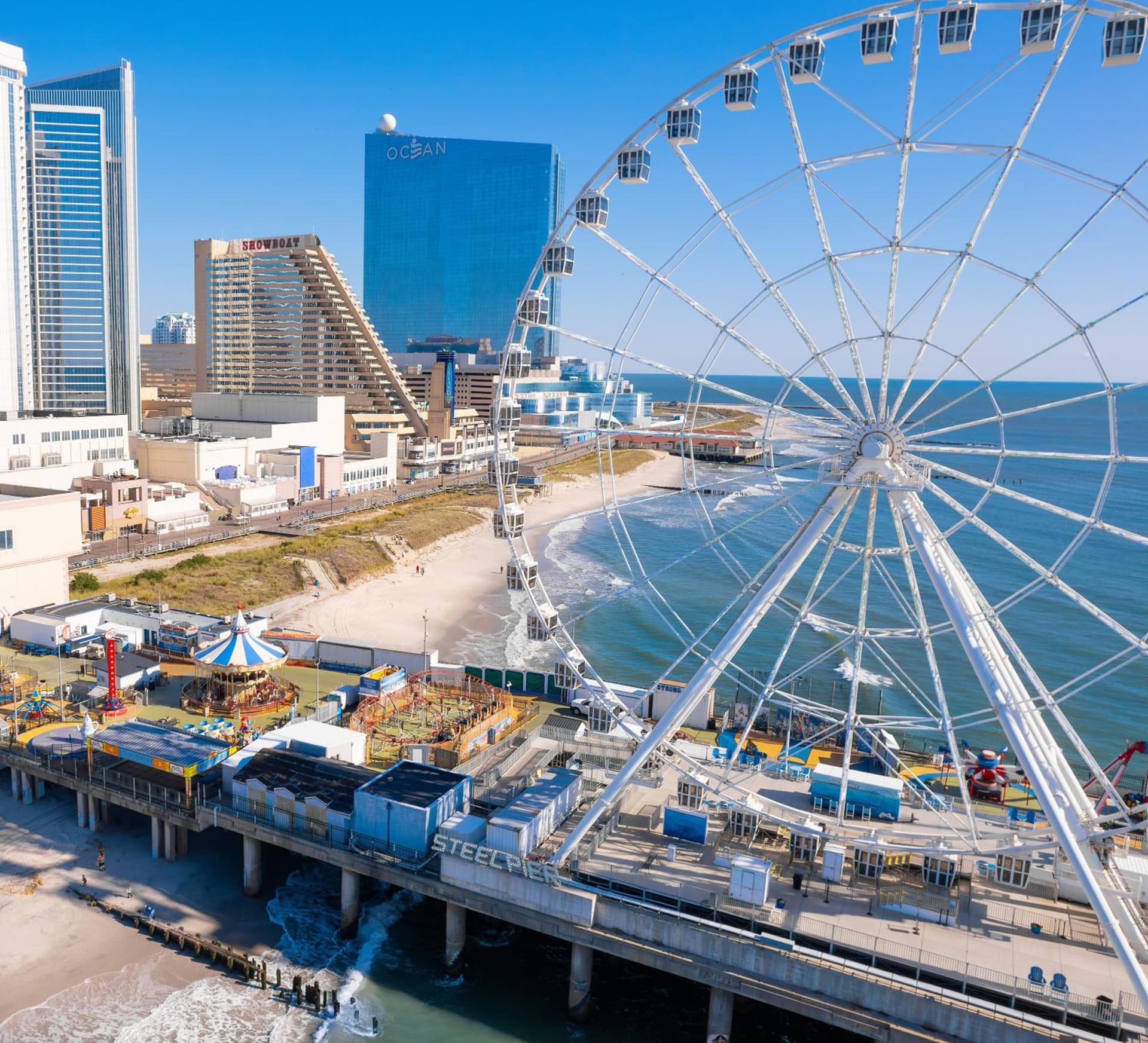 Showboat Hotel Atlantic City property views in Atlantic City, NJ — gallery photo 3