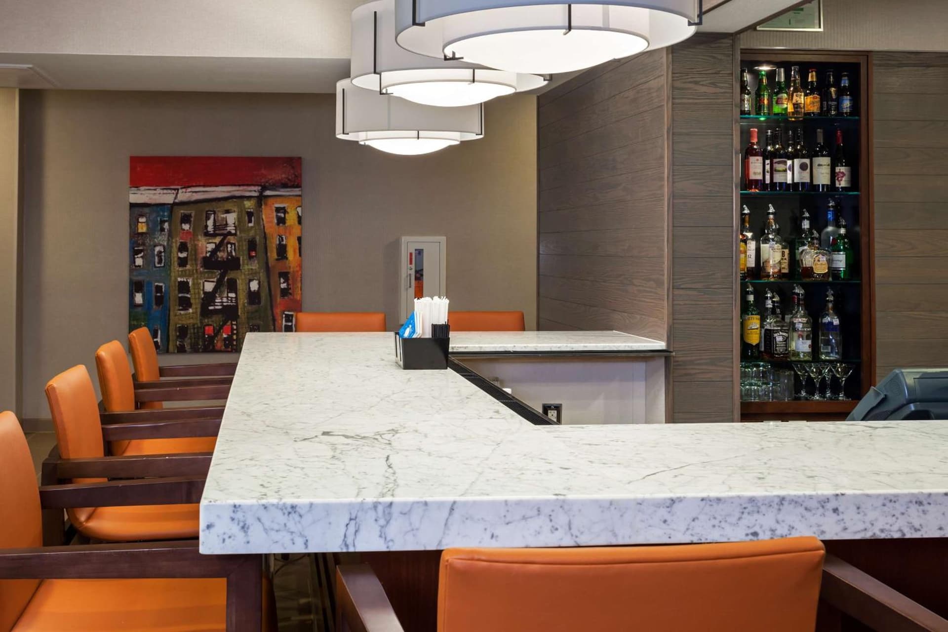Hyatt House Houston Galleria interior in Houston, TX — gallery photo 2