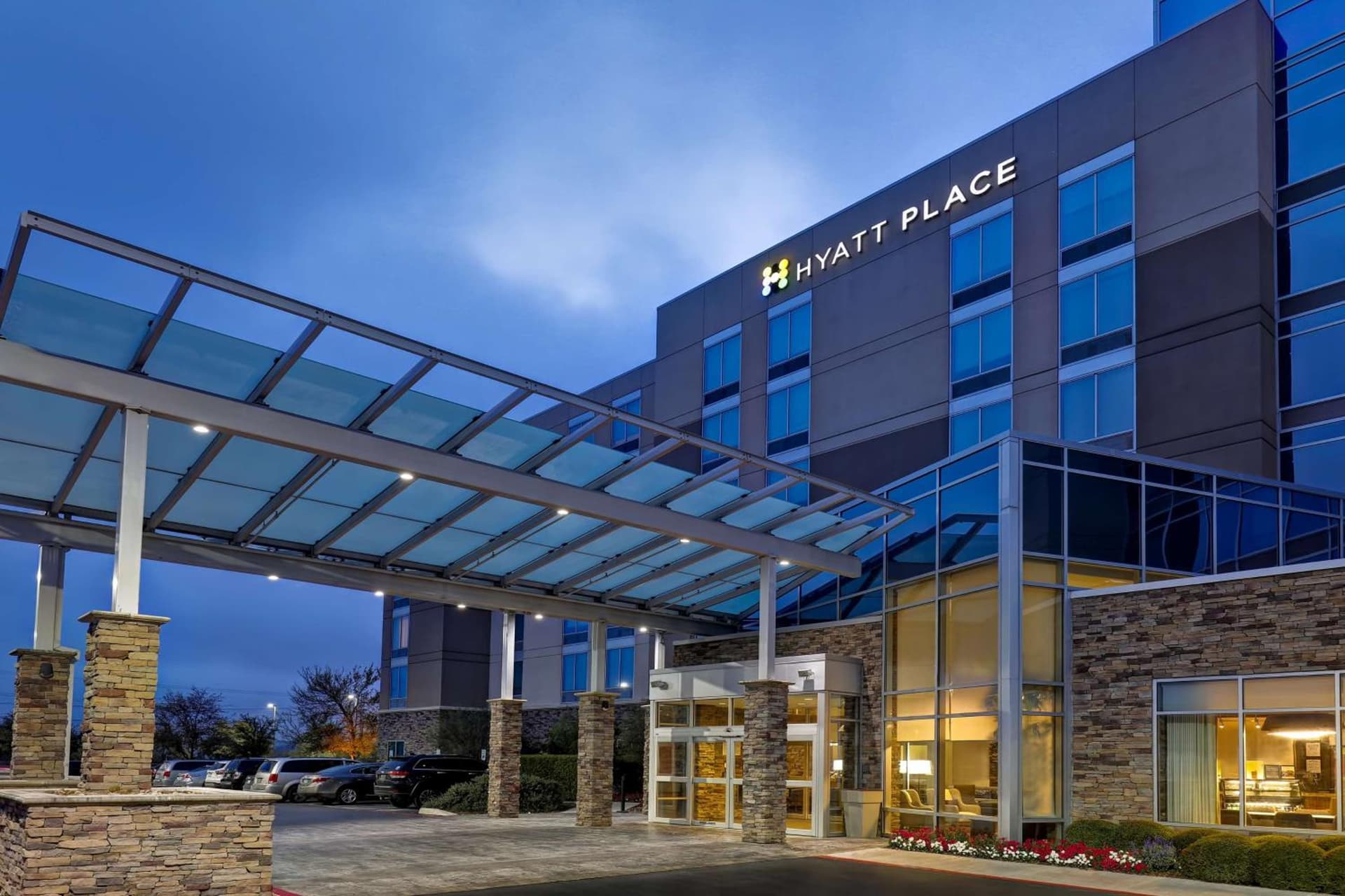 Hyatt Place San Antonio North Stone Oak exterior or lobby in San Antonio, TX — main listing photo