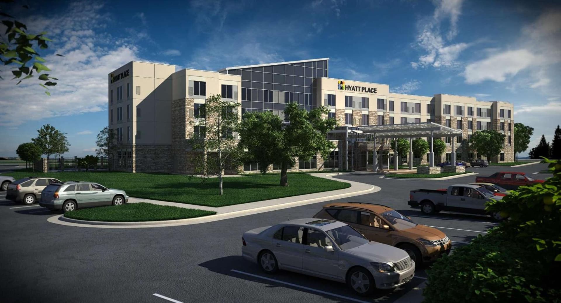 Hyatt Place Austin Airport exterior or lobby in Austin, TX — main listing photo