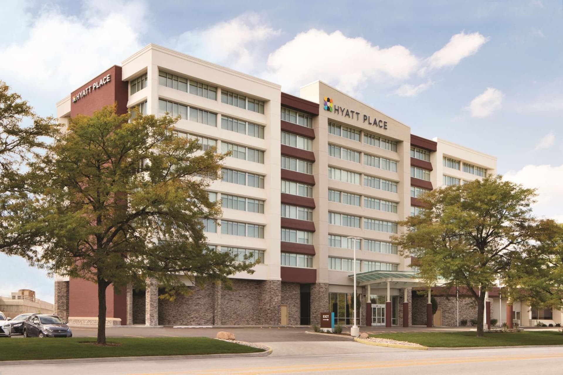 Hyatt Place Chicago O'Hare Airport featured exterior or lobby in Rosemont, IL — similar hotel