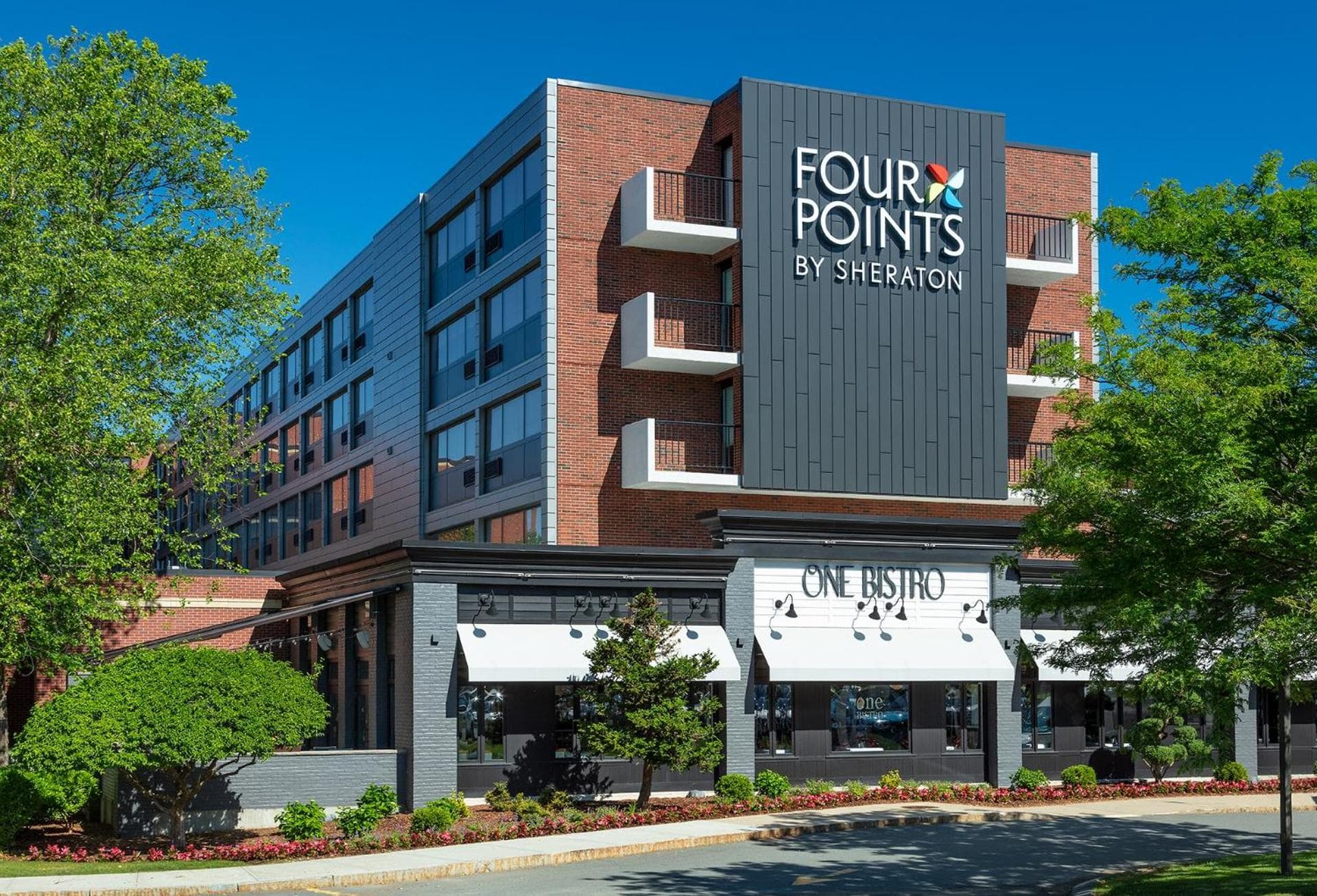 Four Points by Sheraton Norwood Conference Center featured exterior or lobby in Norwood — similar hotel