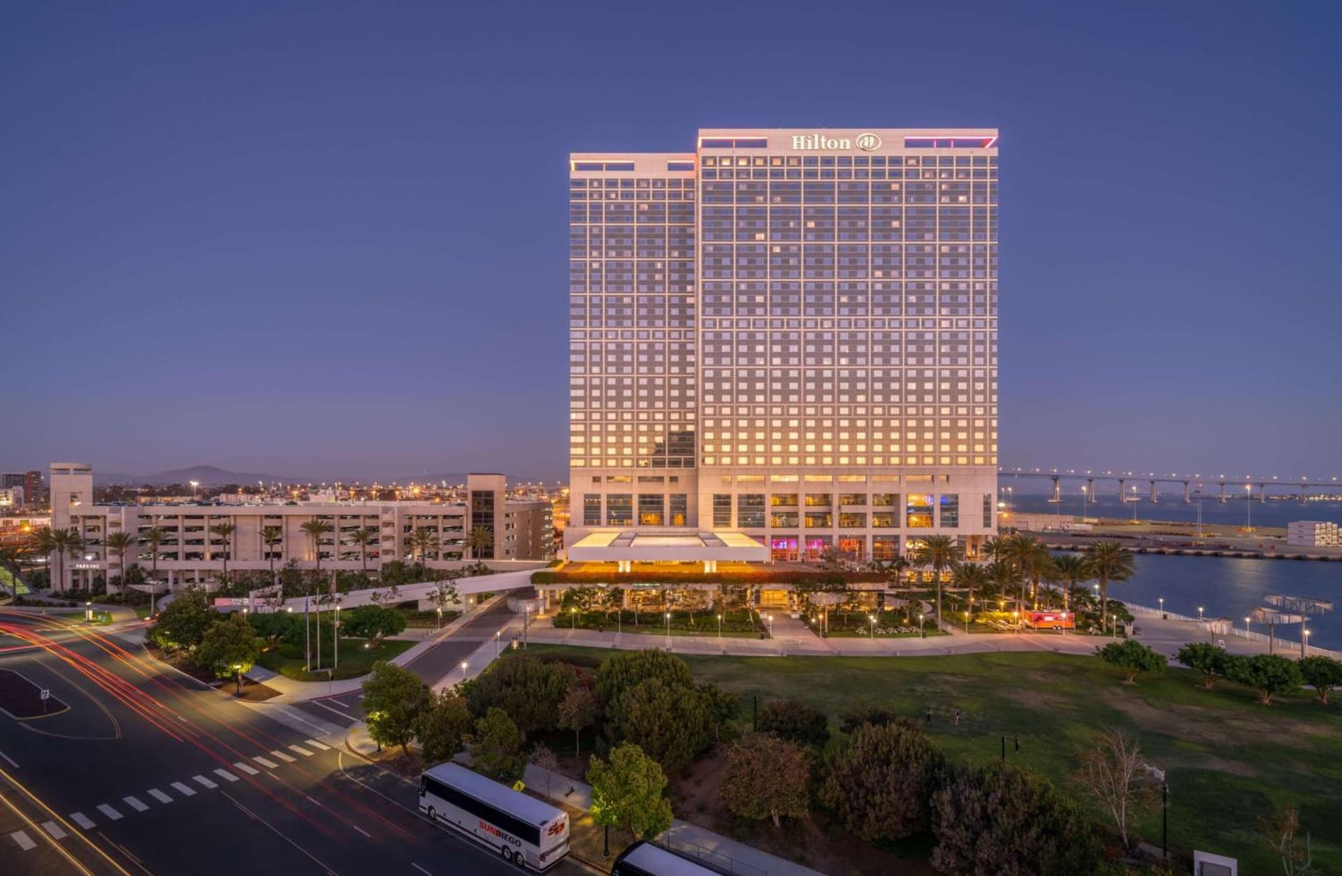 Hilton San Diego Bayfront featured exterior or lobby in San Diego, CA — similar hotel