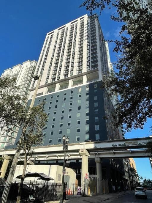Downtown Miami Elegance. 17th Floor YotelPad featured exterior or lobby in Miami, FL — similar hotel