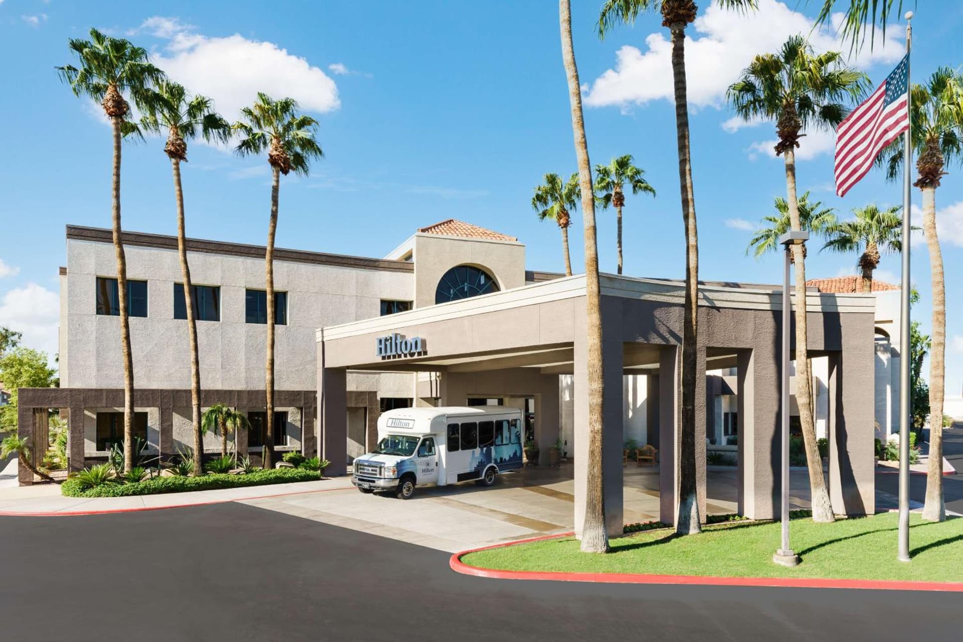 Hilton Phoenix Airport featured exterior or lobby in Phoenix, AZ — similar hotel