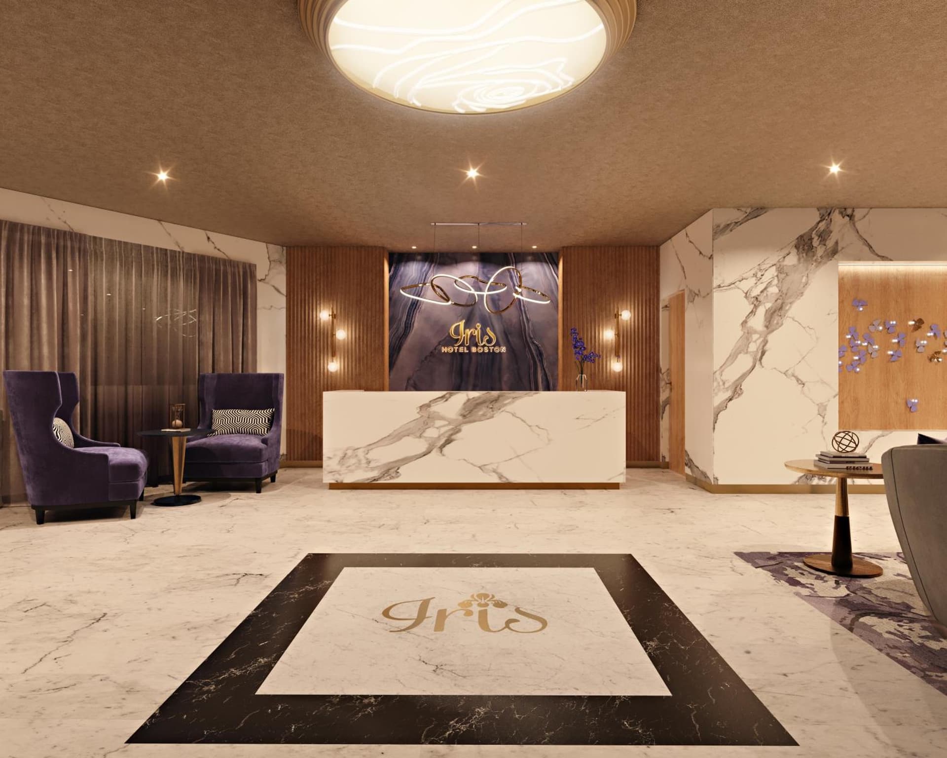 Iris Hotel Boston featured exterior or lobby in Brookline — similar hotel