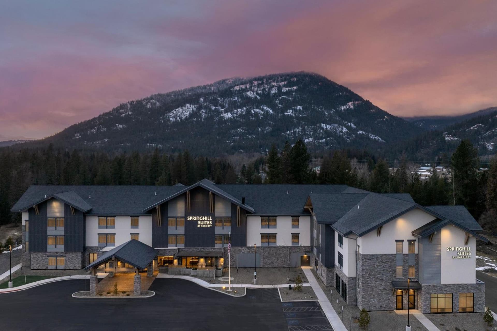 SpringHill Suites by Marriott Sandpoint featured exterior or lobby in Sandpoint, ID — similar hotel