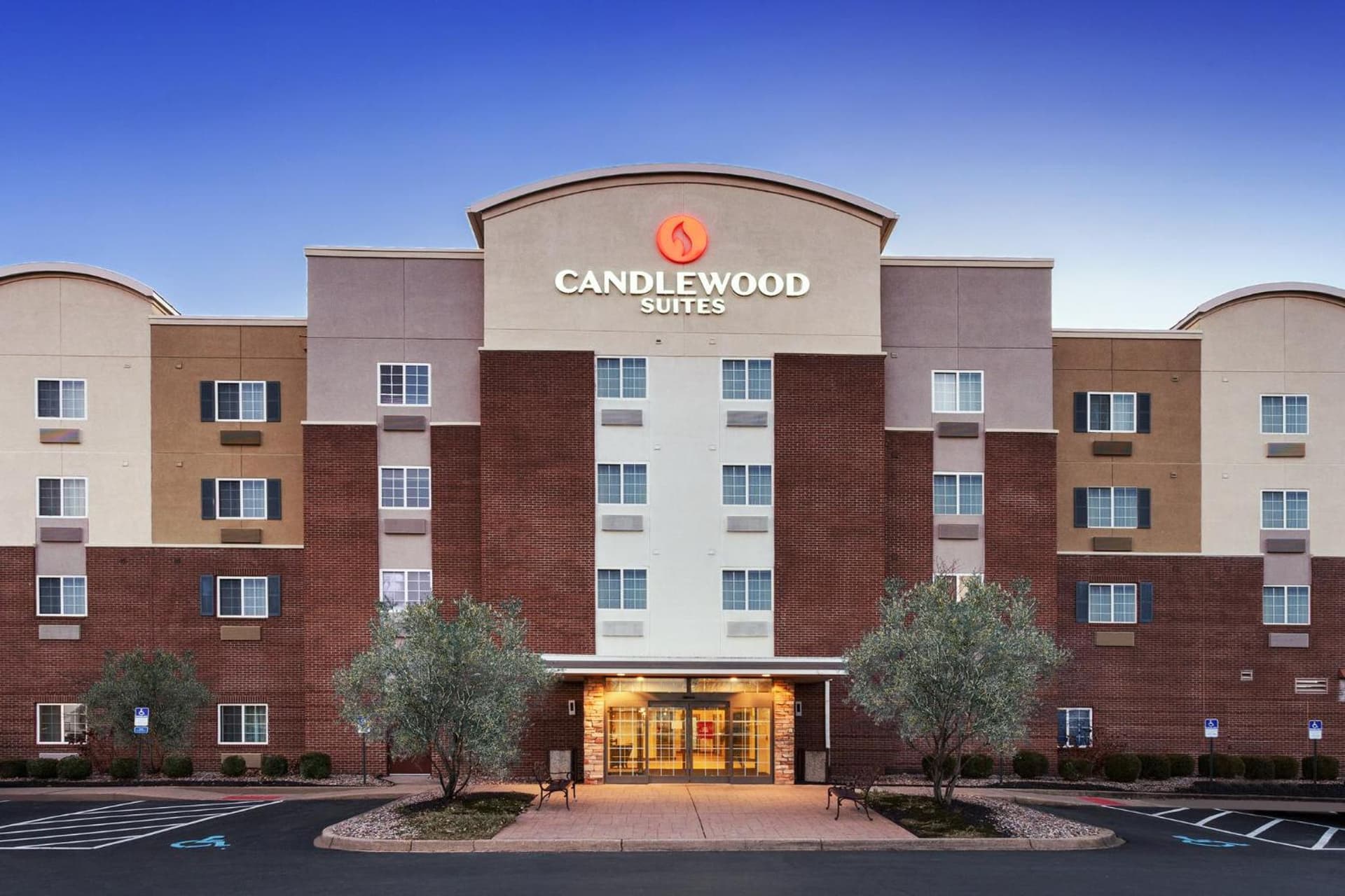 Candlewood Suites Louisville North by IHG featured exterior or lobby in Clarksville, IN — similar hotel