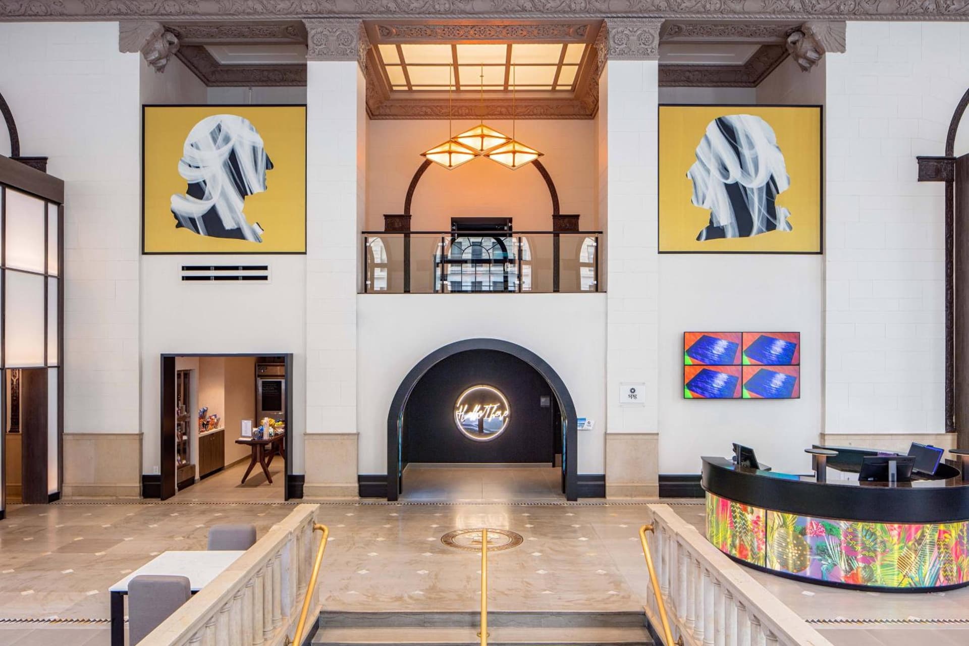Aloft Philadelphia Downtown interior in Philadelphia, PA — gallery photo 2